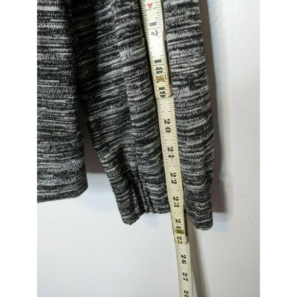 Juicy Couture Velour Velvet Jacket Hoodie Gray Black Large Rhinestone Pockets - Picture 6 of 8